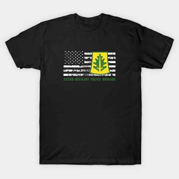 333rd Military Police Brigade T-Shirt by Jared S Davies